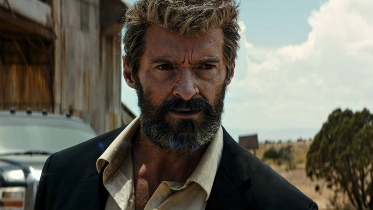 A close-up of Wolverine (Hugh Jackman)