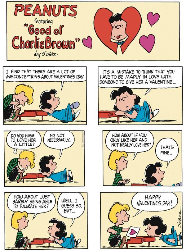 Peanuts love Lucy Schroeder