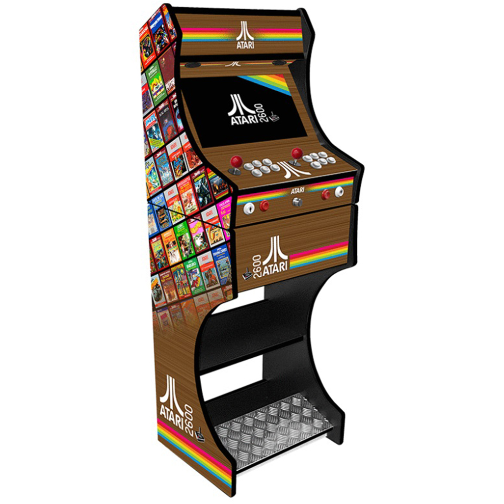 Retro Bartop & Stand - Atari Themed Arcade Machine