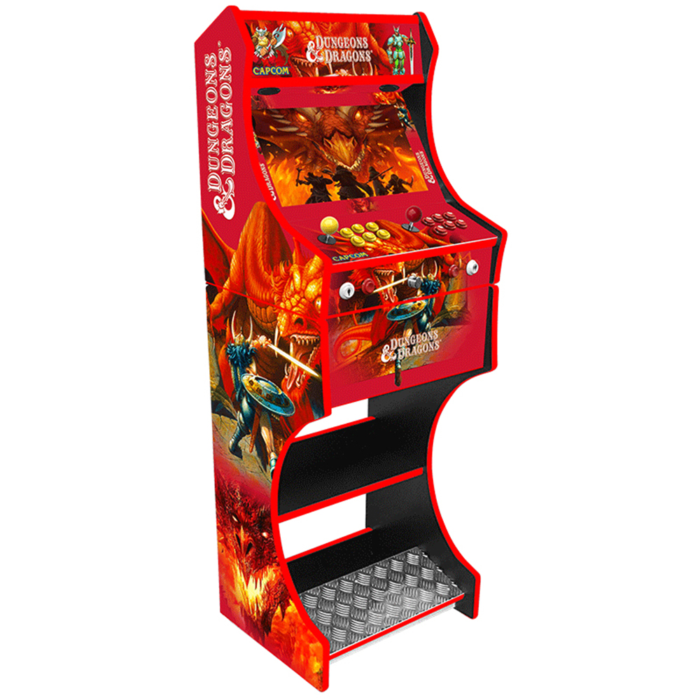 Retro Bartop & Stand - Dungeons and Dragons Theme