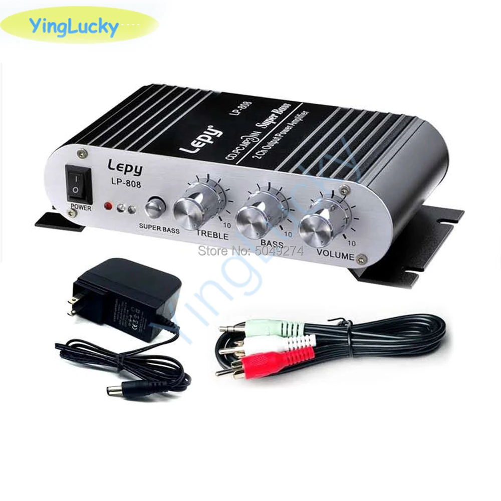 Arcade Audio Amplifier 12V 200W Stereo Bass Amp for Arcade Cabinets & Speakers - Image 2
