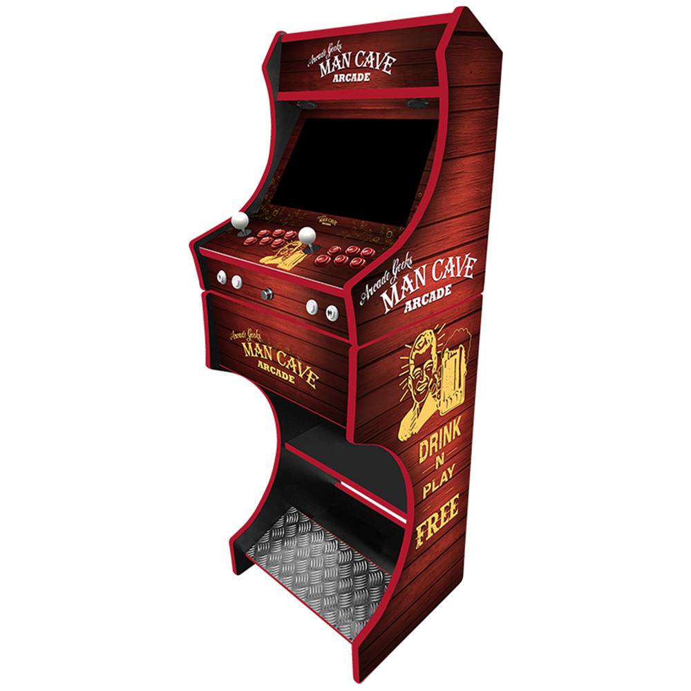 Retro Bartop & Stand - Mancave Themed Design - Image 3