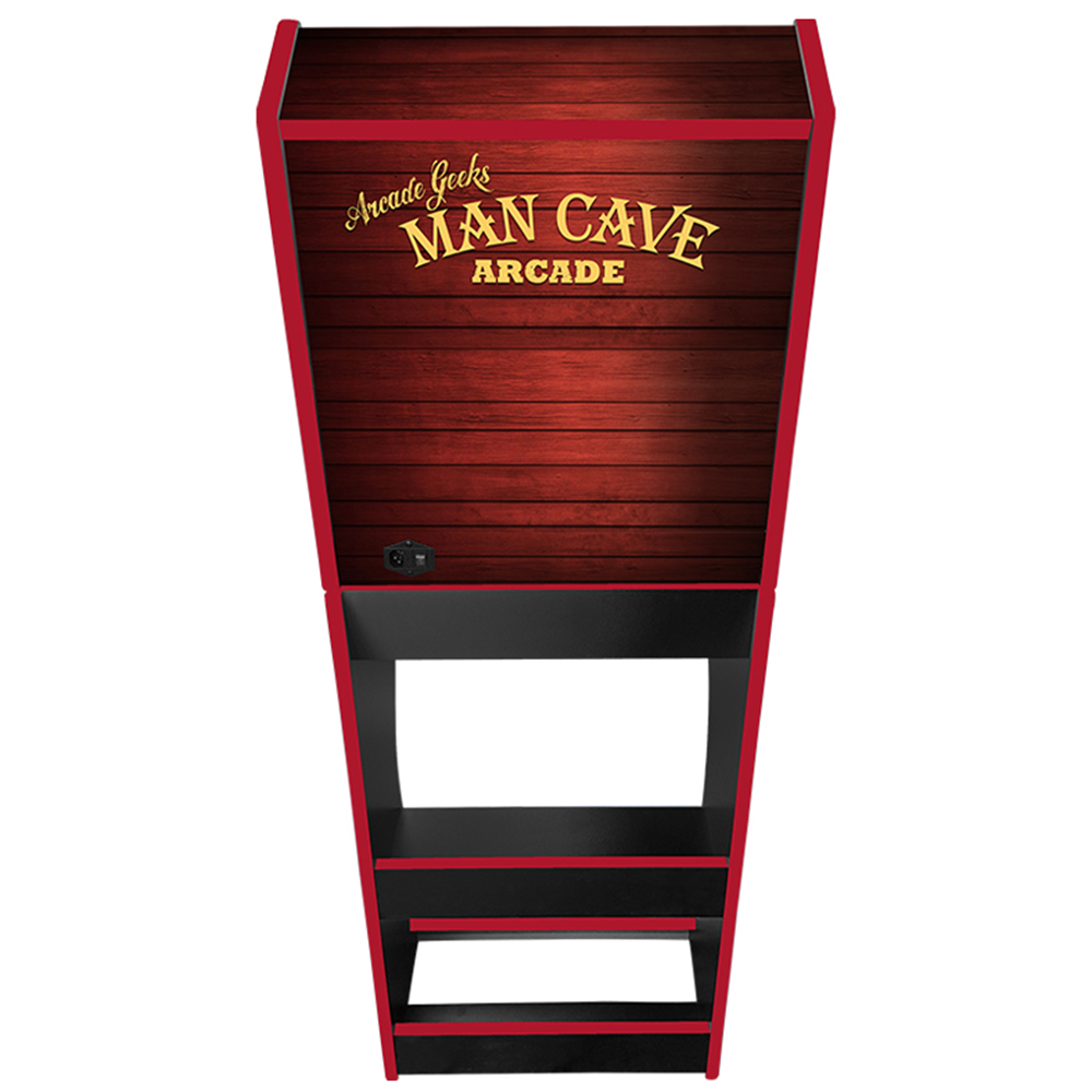 Retro Bartop & Stand - Mancave Themed Design - Image 4