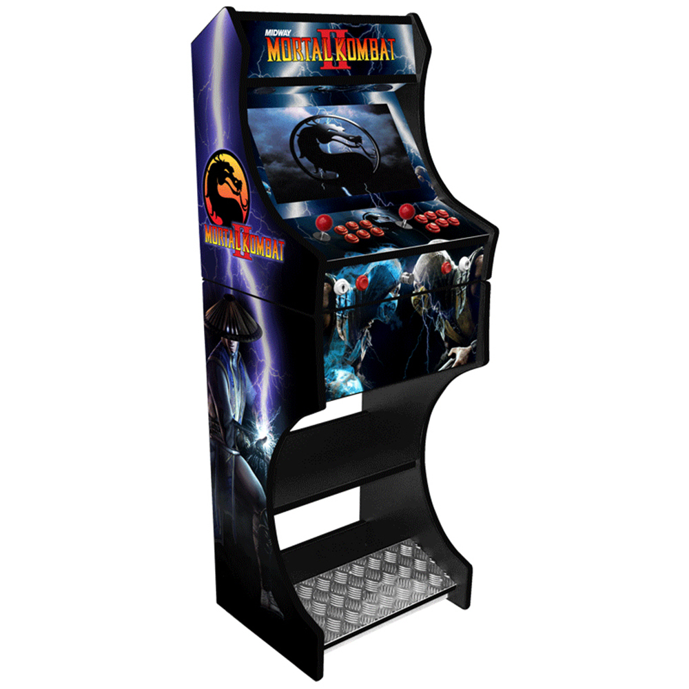Retro Bartop & Stand - Mortal Kombat Theme