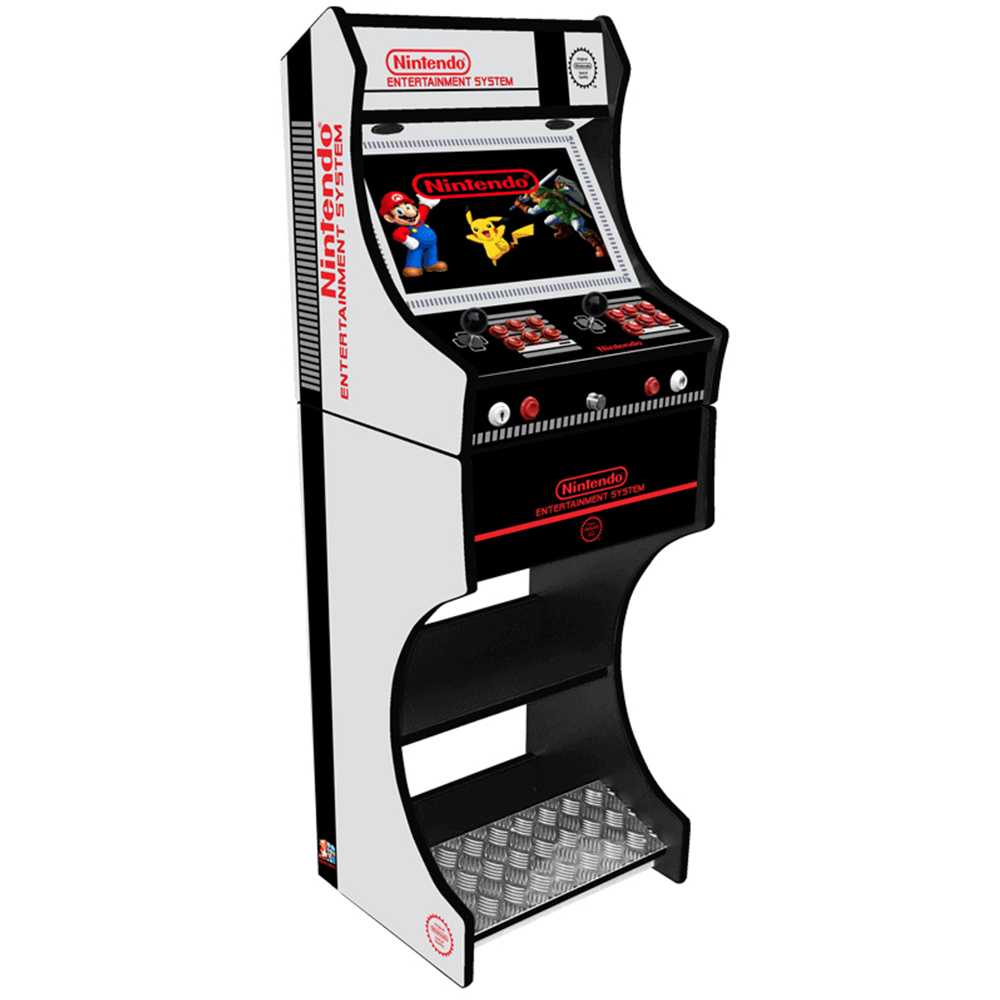 Retro Bartop & Stand - NES Themed Arcade Machine