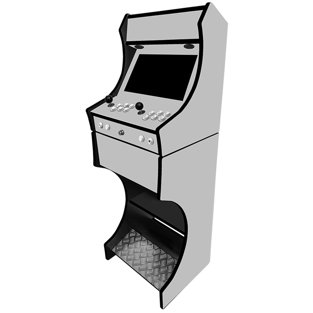 Retro Bartop & Stand - Plain Grey Machine - Image 3