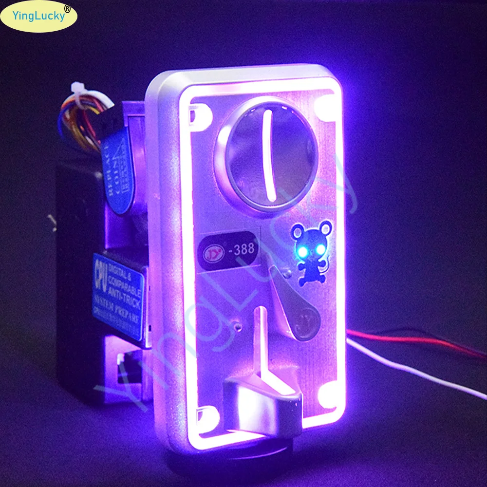 Rgb Coin Acceptor with 12V LED Light | Retrocade