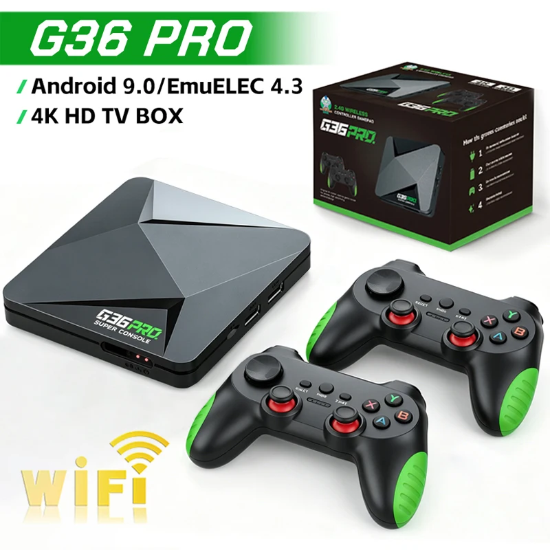 2026 Super G36 Pro Retro Game Console 256GB 120,000+ Games