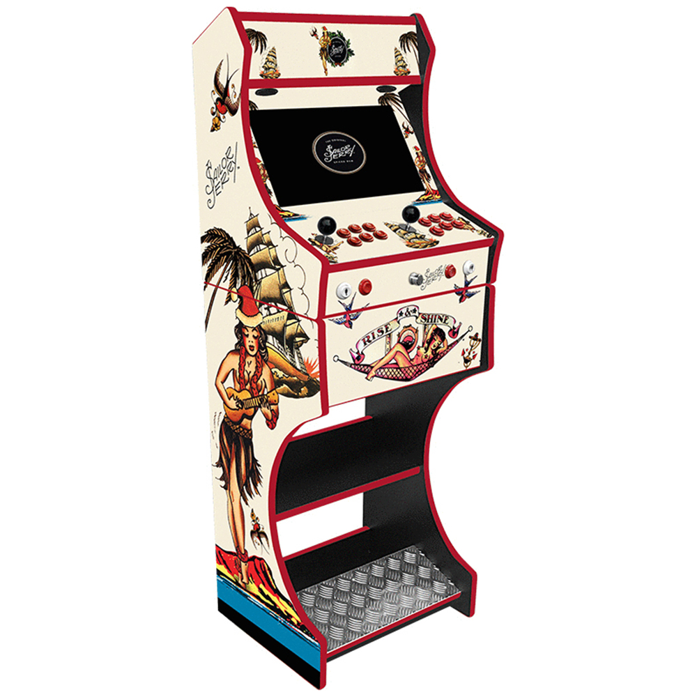 Retro Bartop & Stand - Sailor Jerry Rum Themed