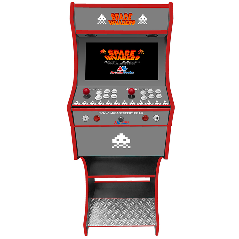 Retro Bartop & Stand - Space Invaders Pixels Theme - Image 2