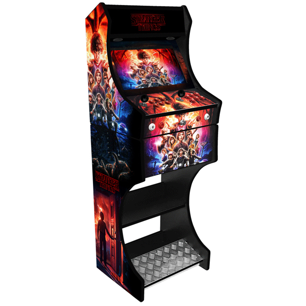 Retro Bartop & Stand - Stranger Things Arcade Machine