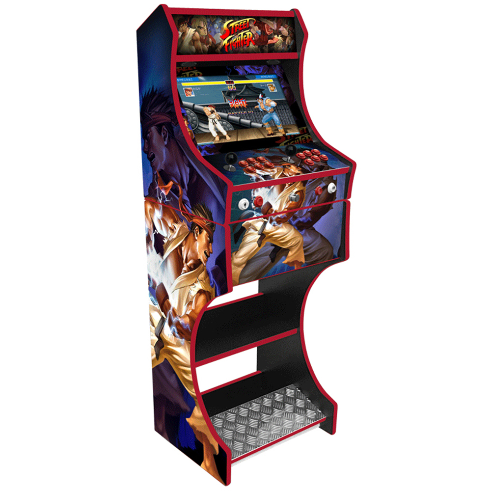 Retro Bartop & Stand - Street Fighter v2 Arcade Machine