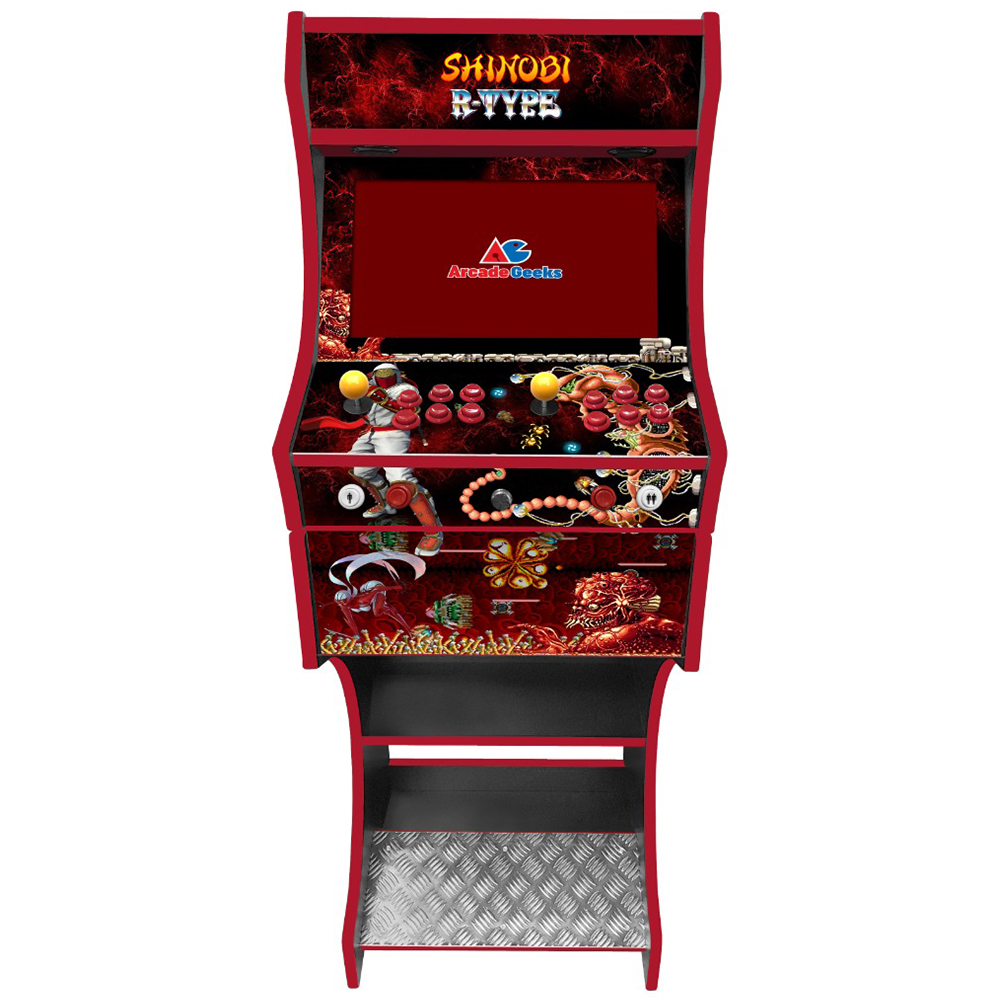 Retro Bartop & Stand - Shinobi vs R-Type Themed - Image 2