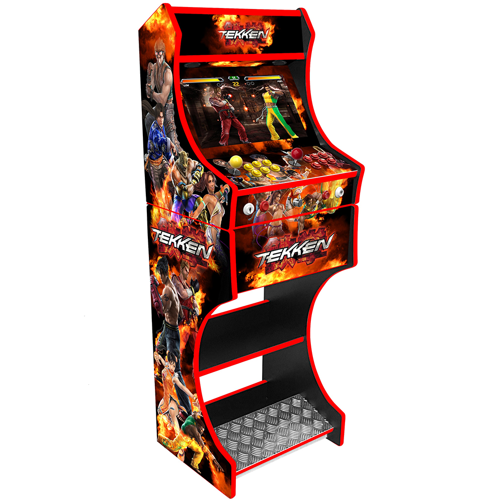 Retro Bartop & Stand - Tekken v1 Design Theme