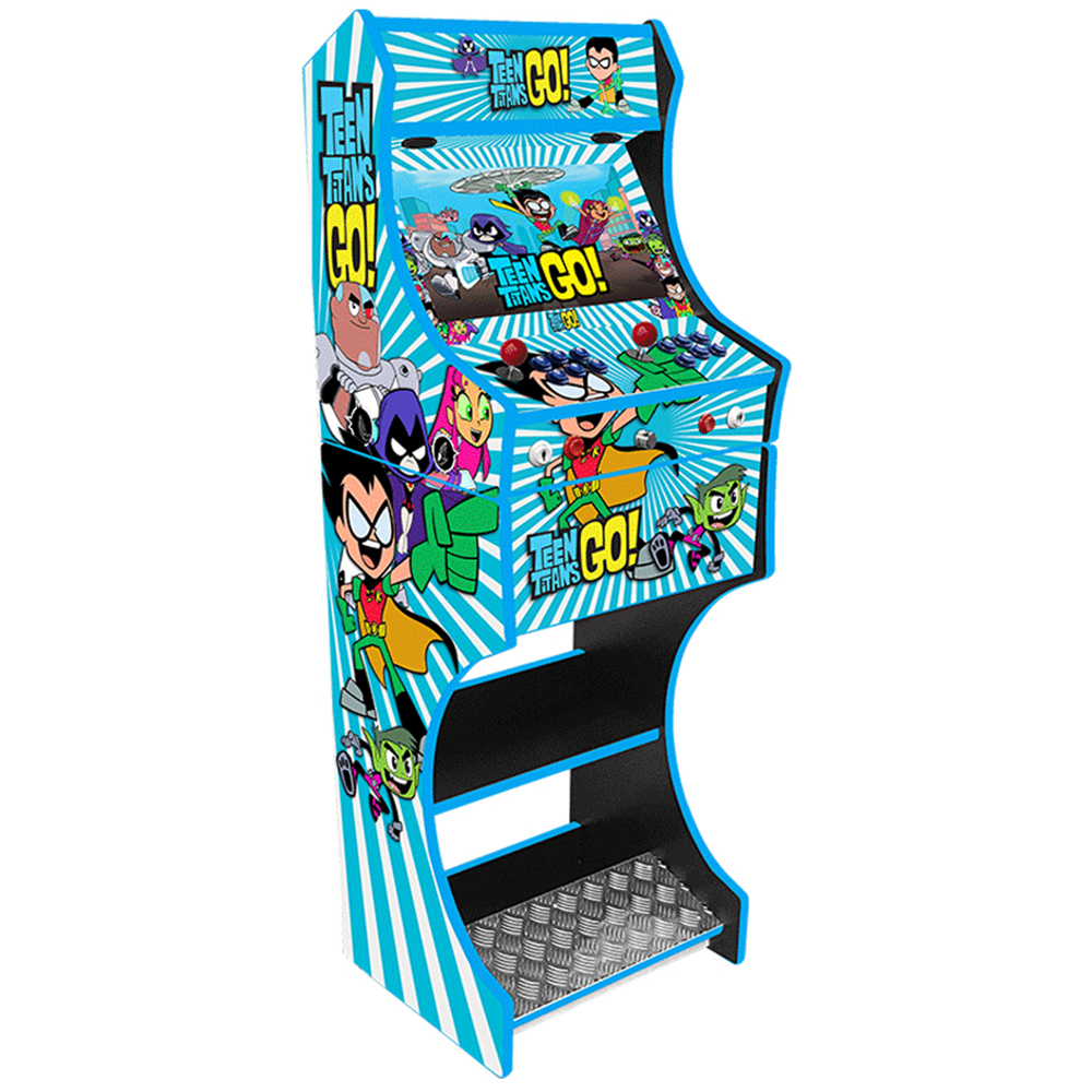 Retro Bartop & Stand - Teen Titans Arcade Machine
