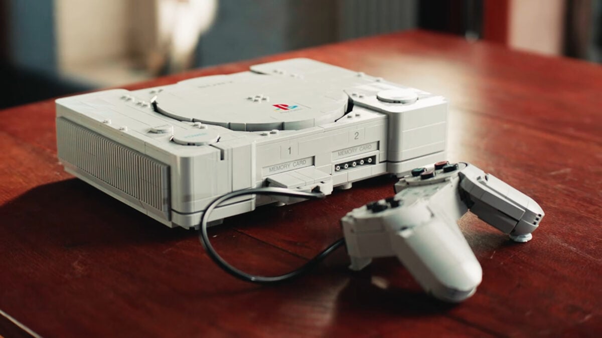 Sony Reveals a New Lego PlayStation with a Working Disc Drive
