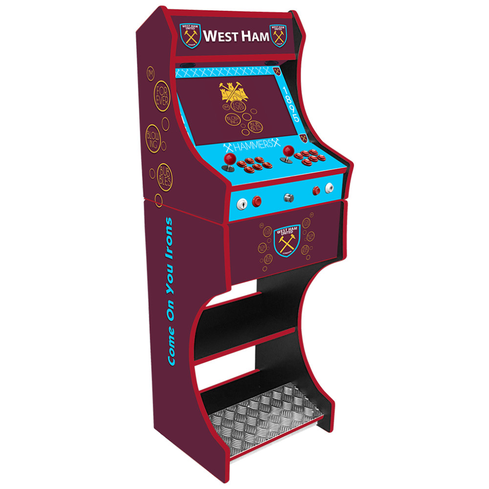 Retro Bartop & Stand - West Ham FC Theme