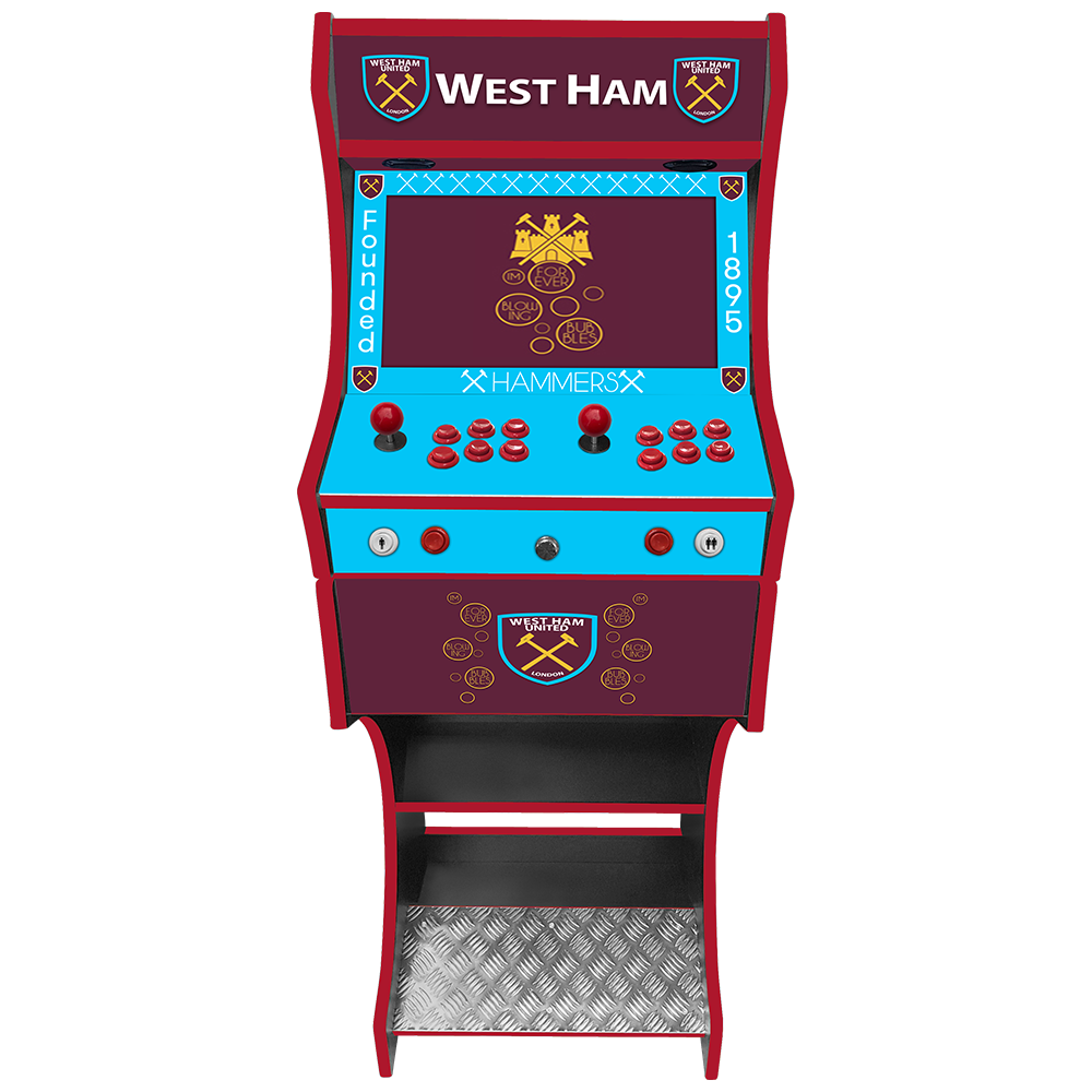 Retro Bartop & Stand - West Ham FC Theme - Image 2