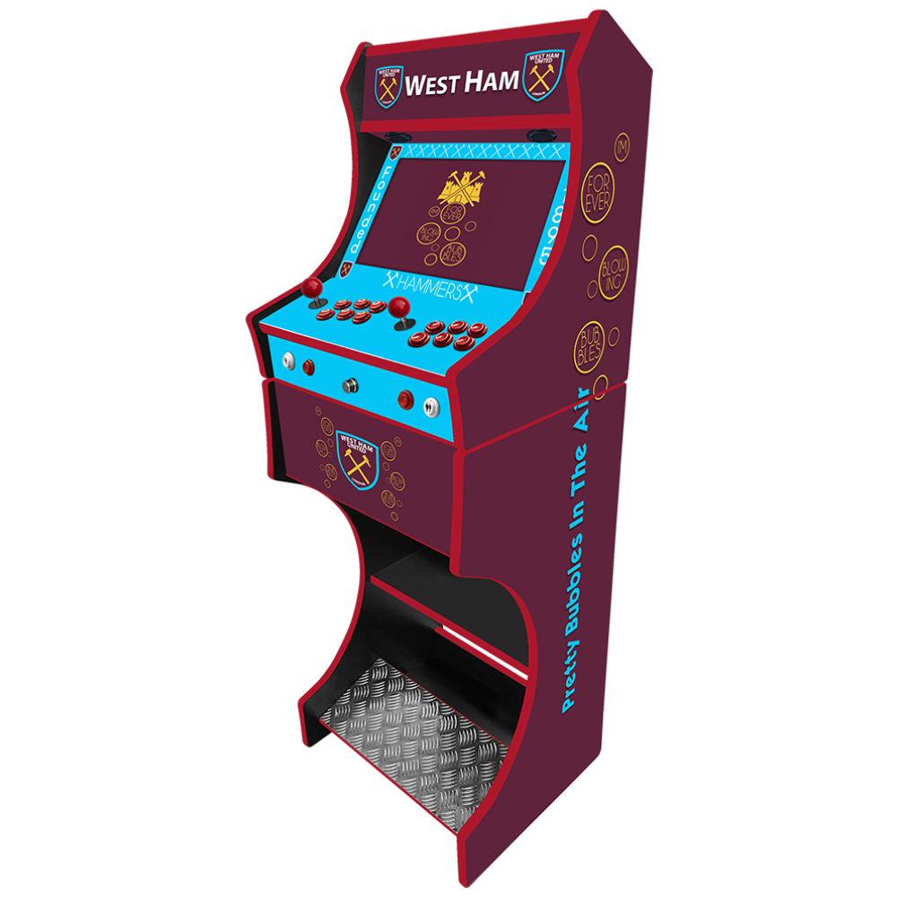 Retro Bartop & Stand - West Ham FC Theme - Image 3