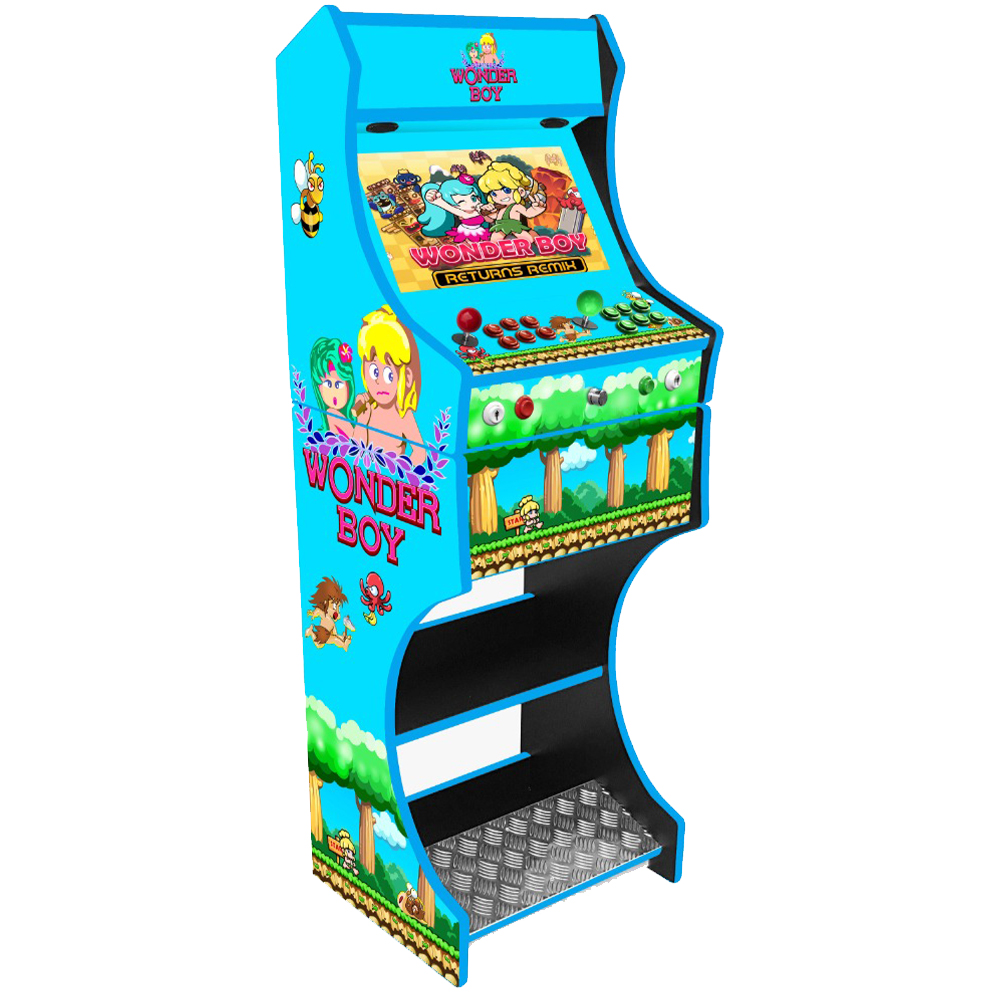 Retro Bartop & Stand - Wonder Boy Theme