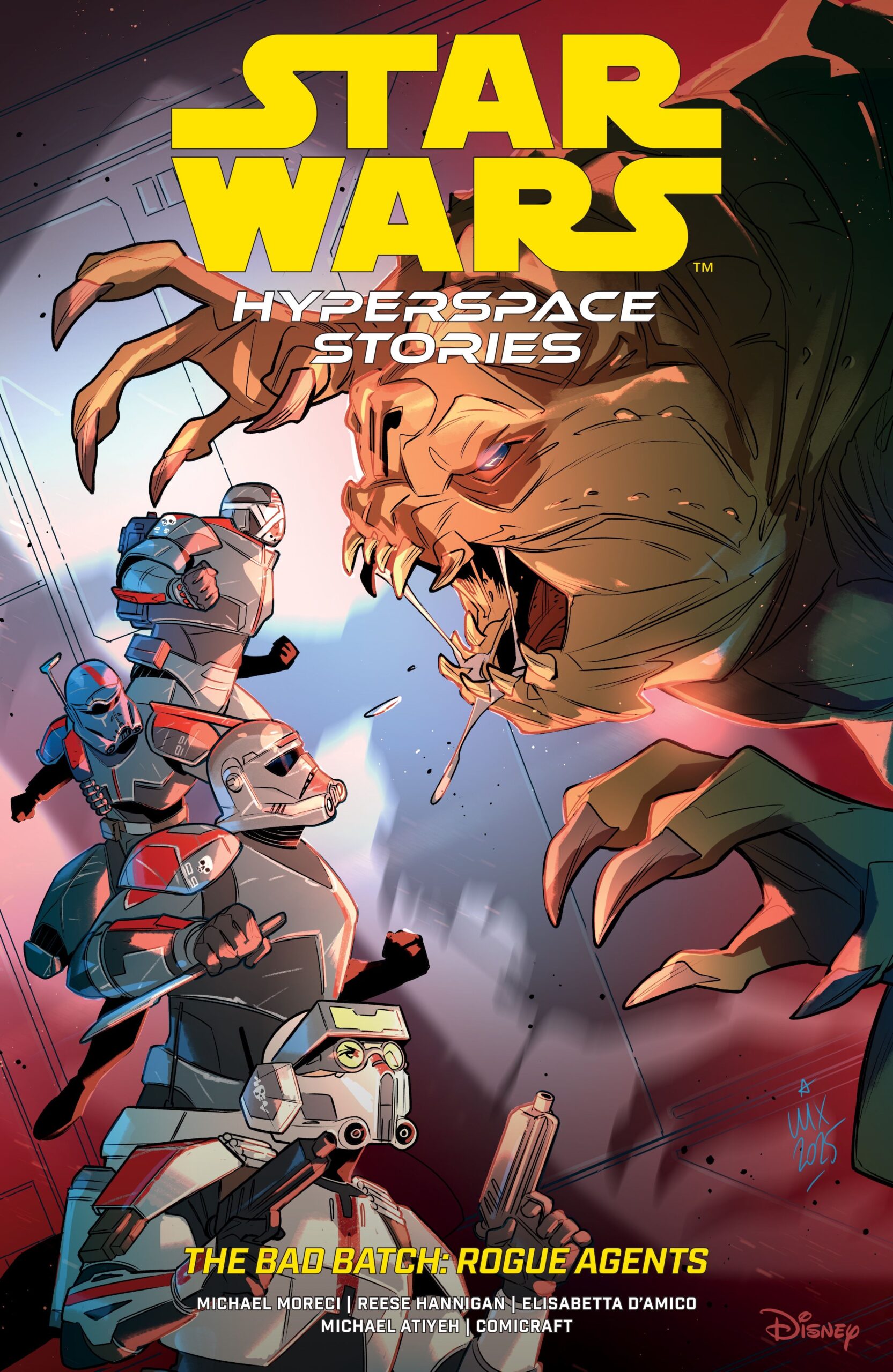 Bad Batch Rogue Agents TPB Cover