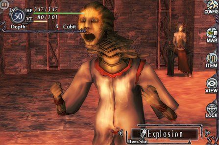 A monster appears in Baroque.
