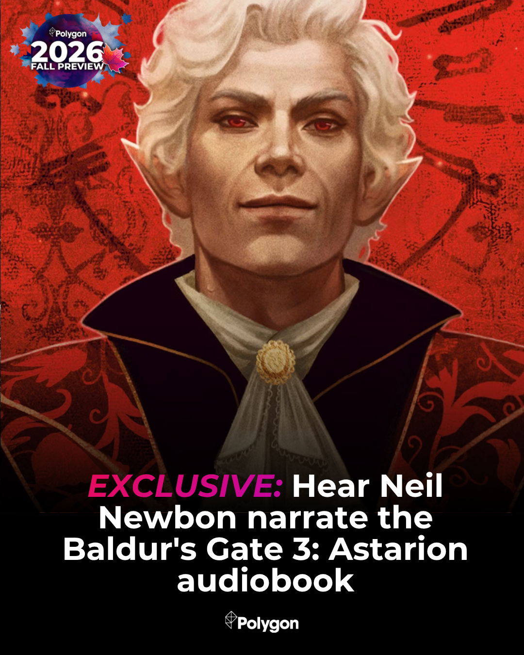 Neil Newbon Narrates the Astarion Audiobook