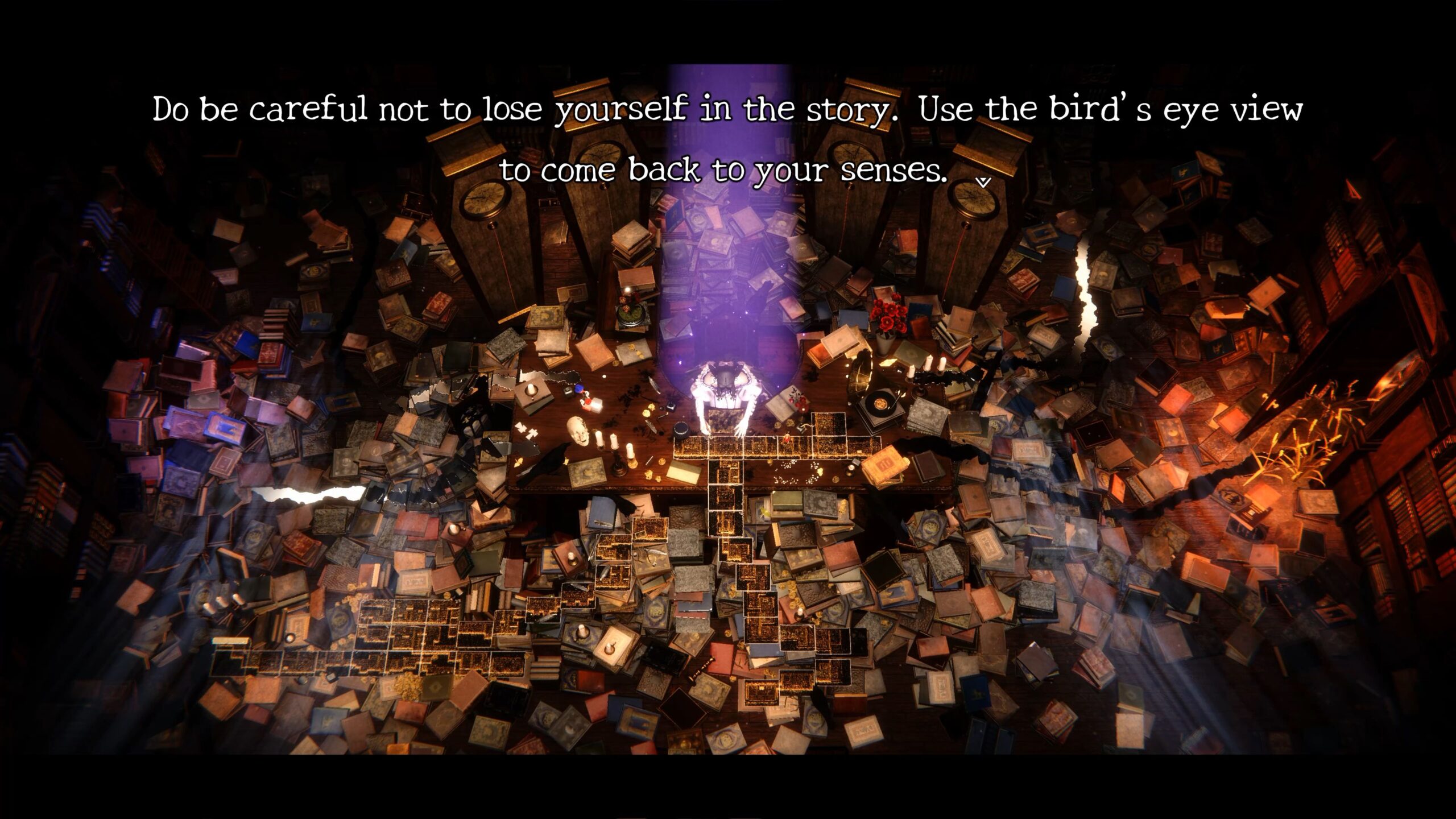 The page overview in Chronoscript: The Endless End.