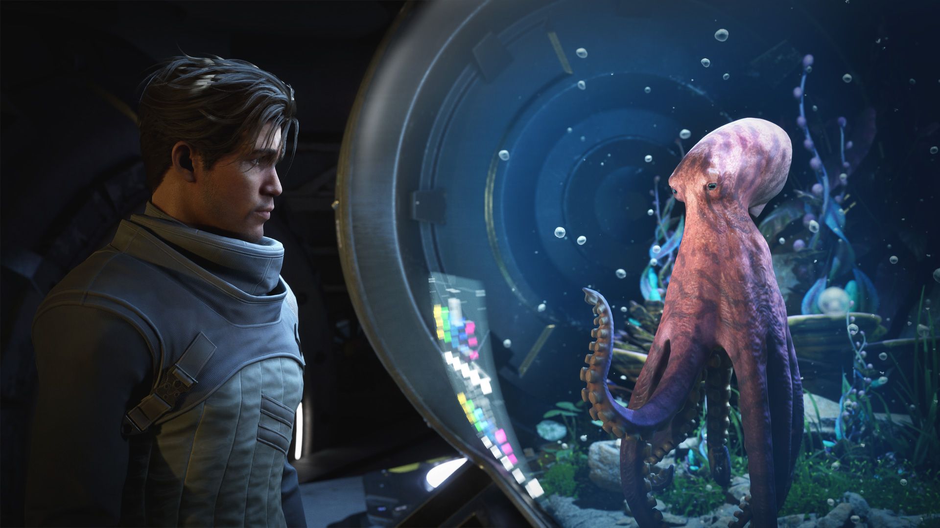 Exodus romance options: Salt the octopus is off limits