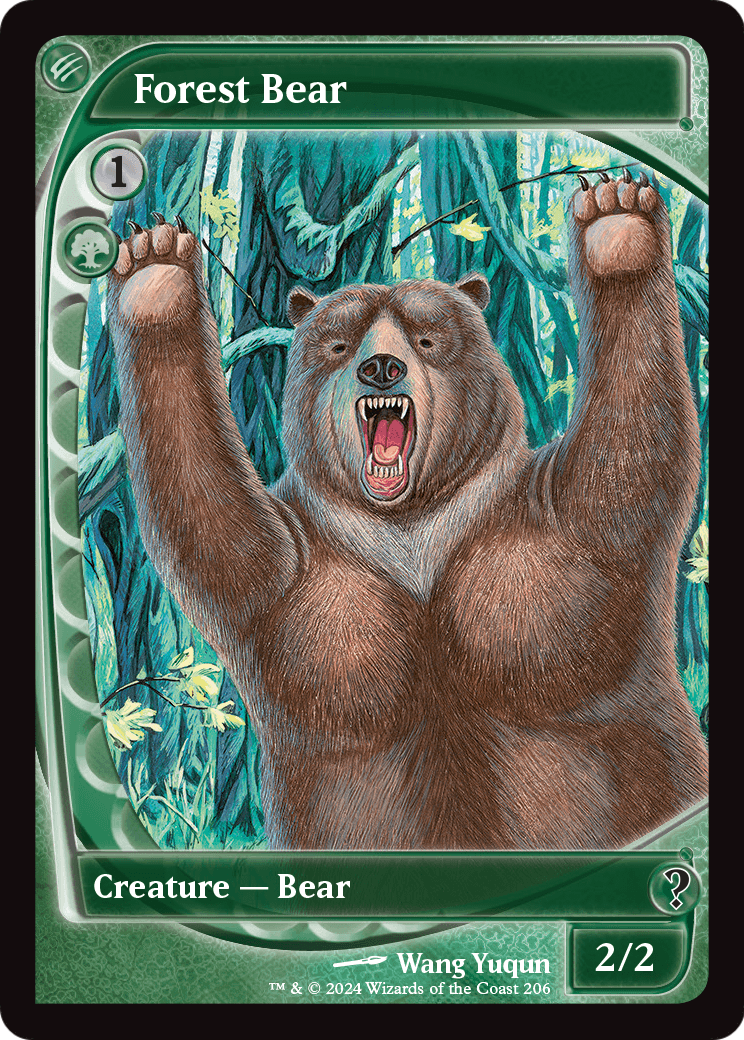 Forest Bear - Mystery Booster 2 206 (824aaef5-94ae-447e-b8f0-d5b89426675c)
