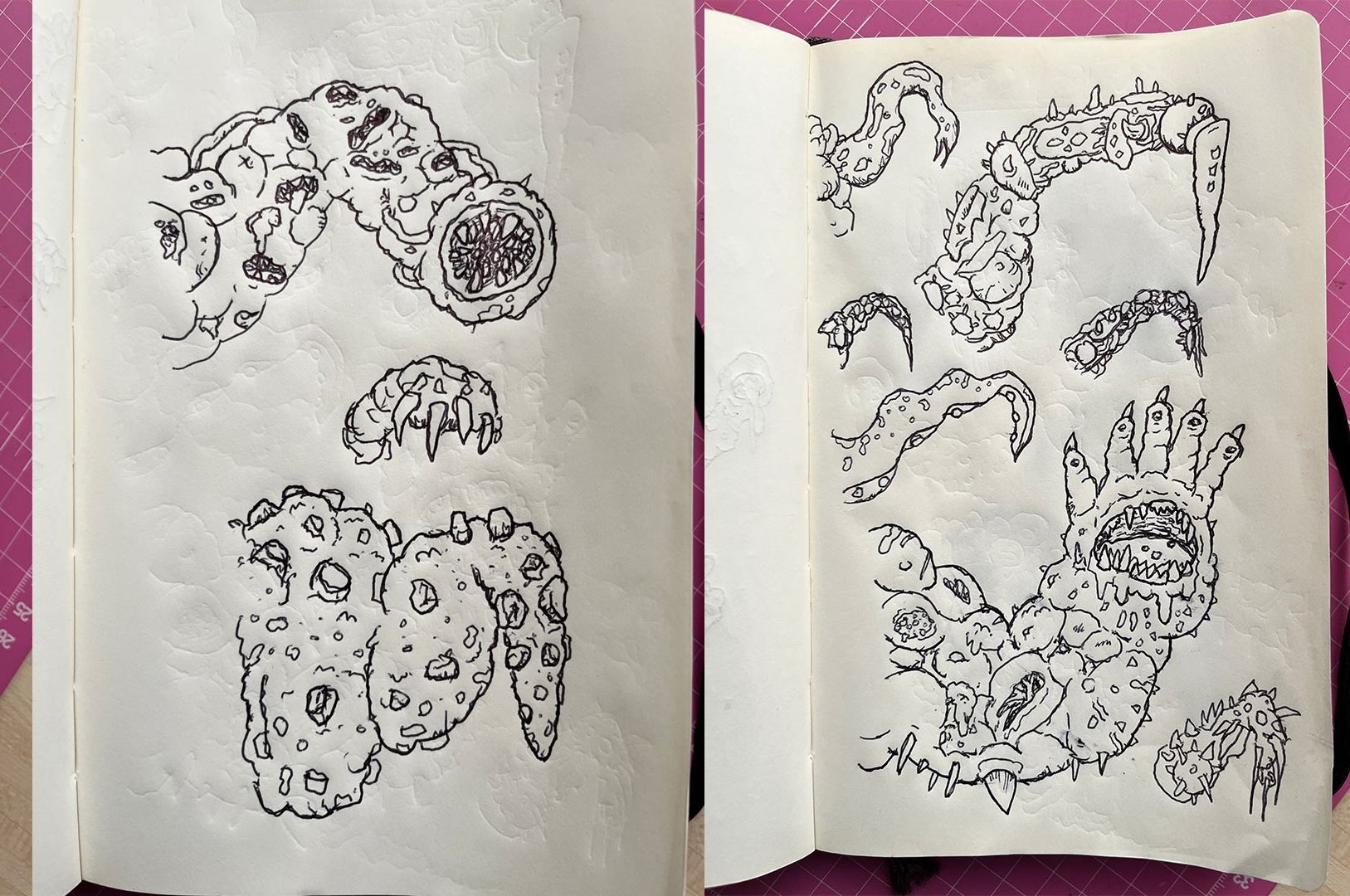 gloomy-bits sketchbook