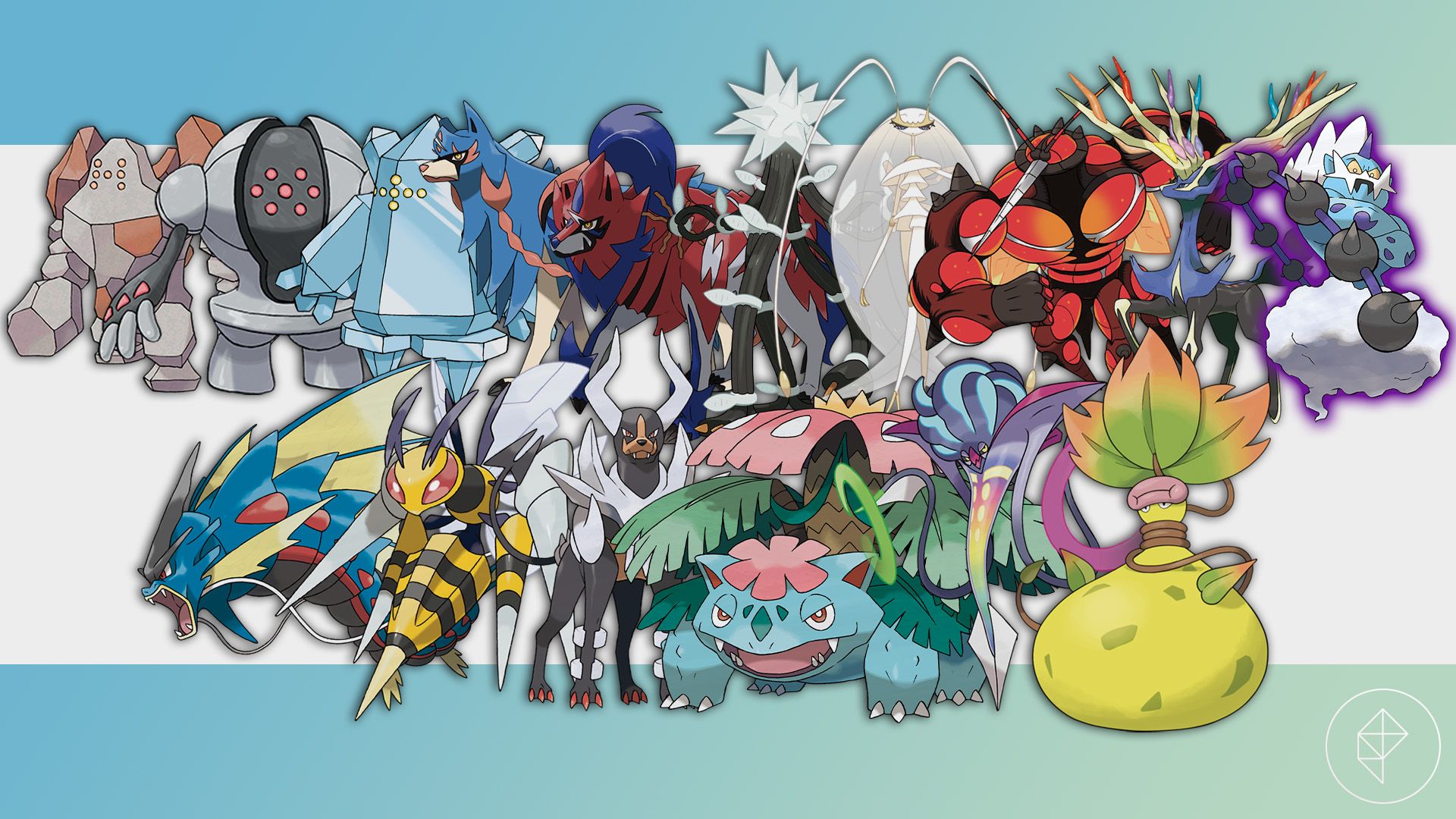 A plethora of legendary Pokémon and Mega Evolved Pokémon