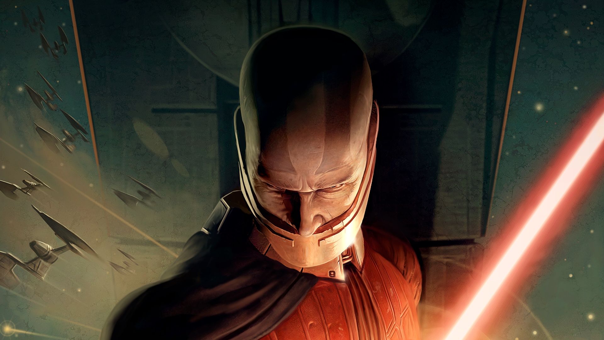 Darth Malak from the cover art of Star Wars: Knights of the Old Republic