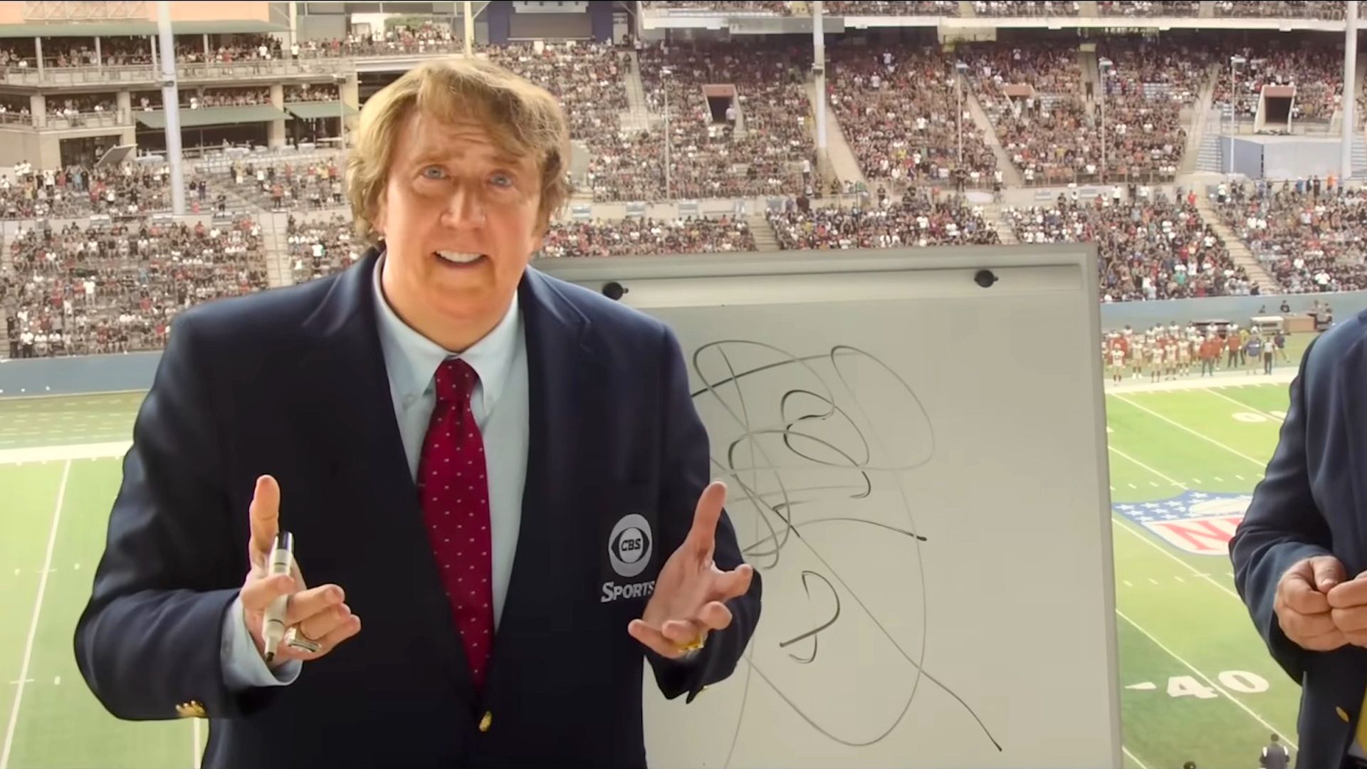 Nicolas Cage as John Madden in 2026 movie Madden