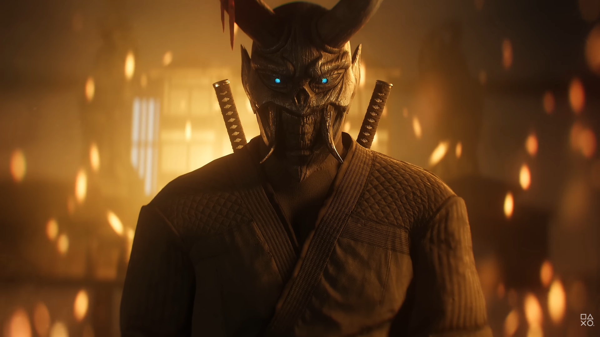 Marvel's Wolverine A character wearing a scary demon mask