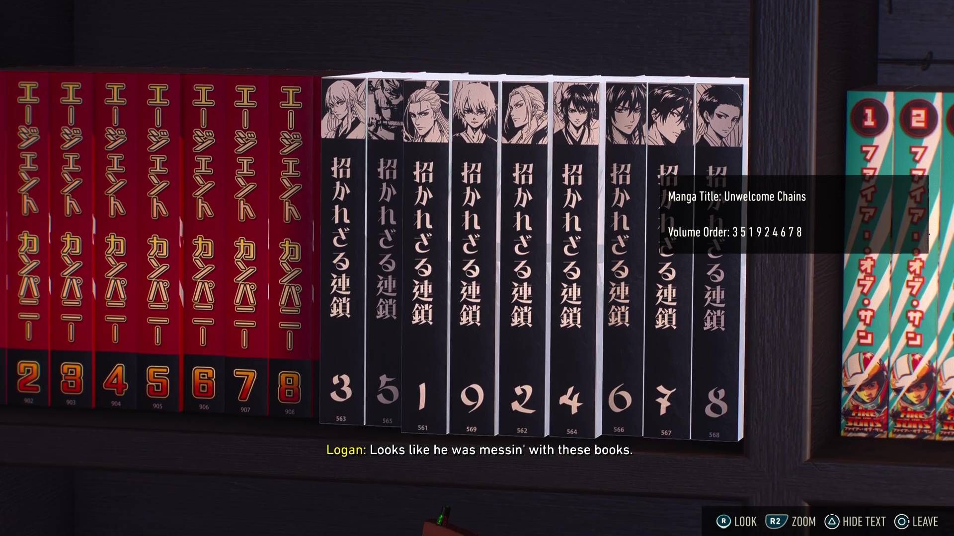 The manga in Marvel's Wolverine that shows the code for the keypad.