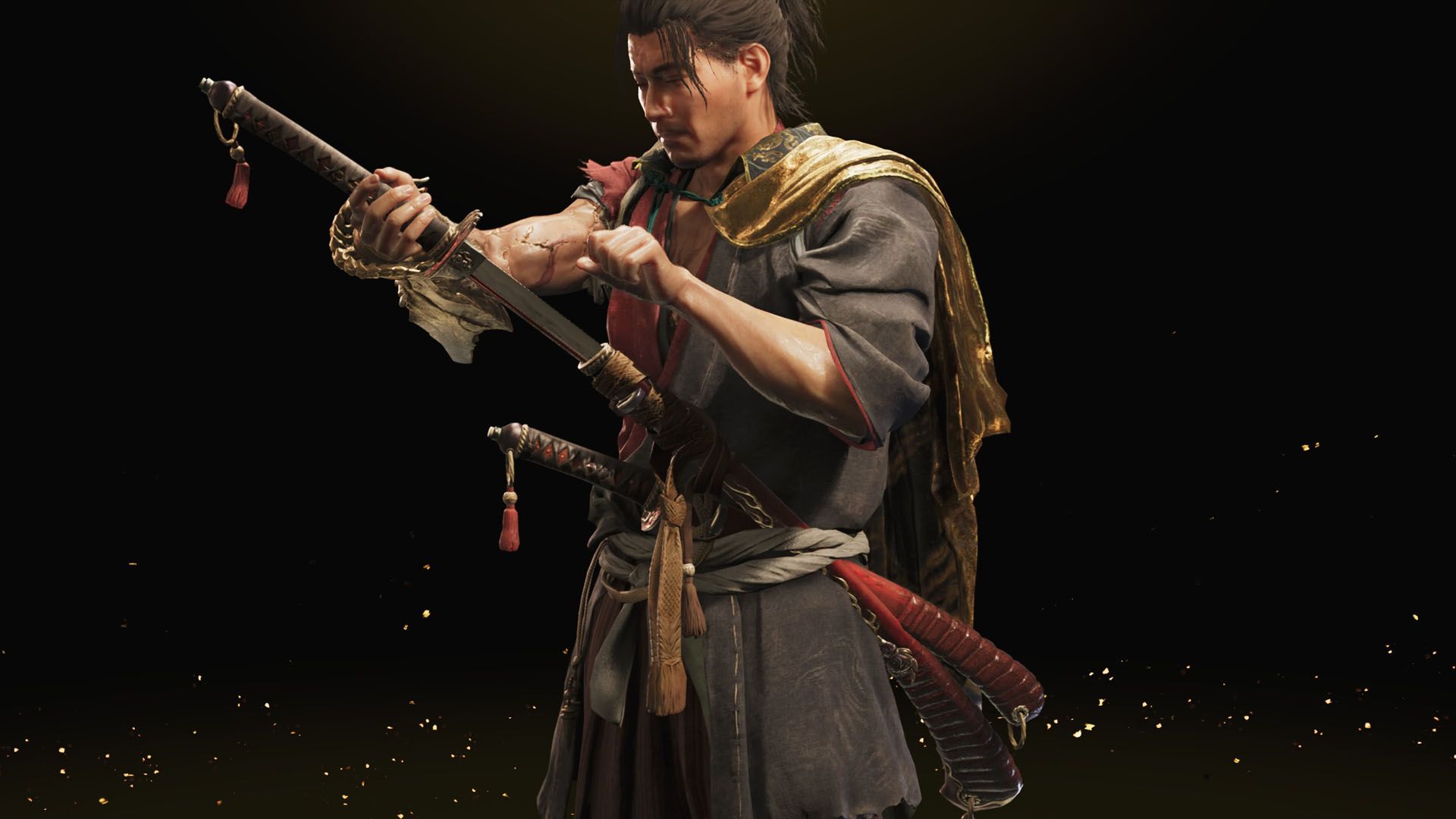 A Onimusha: Way of the Sword screenshot showing the Ura-giri sword