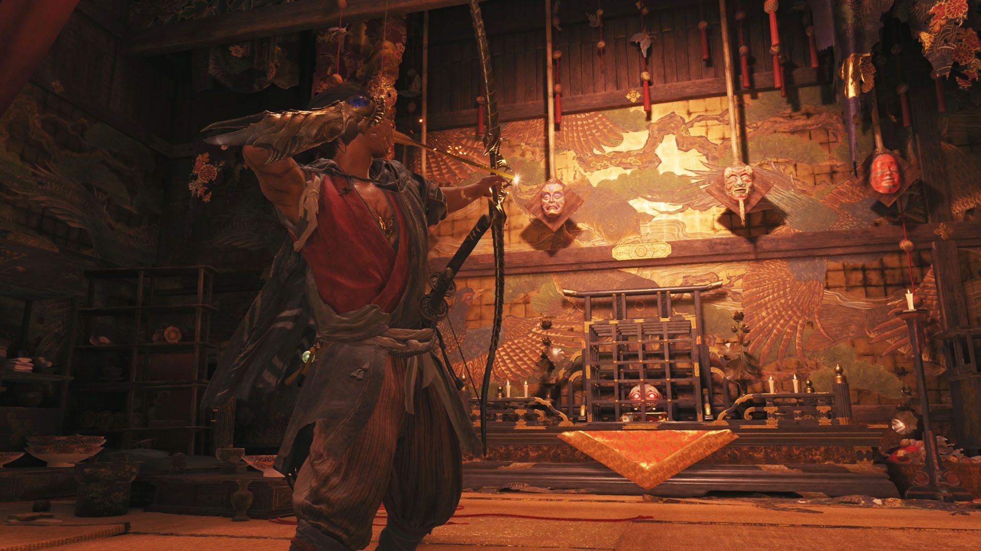 Onimusha: Way of the Sword mask puzzle solution