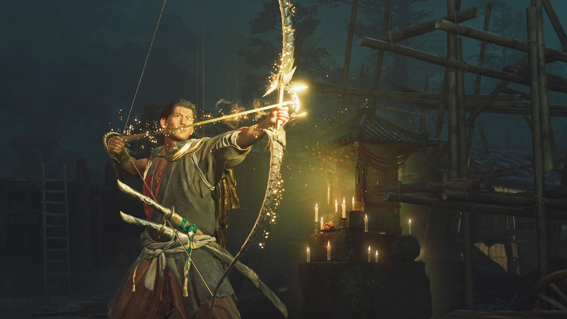 Ace Archer: Nijo-jo Castle Kubi Akari locations in Onimusha: Way of the Sword