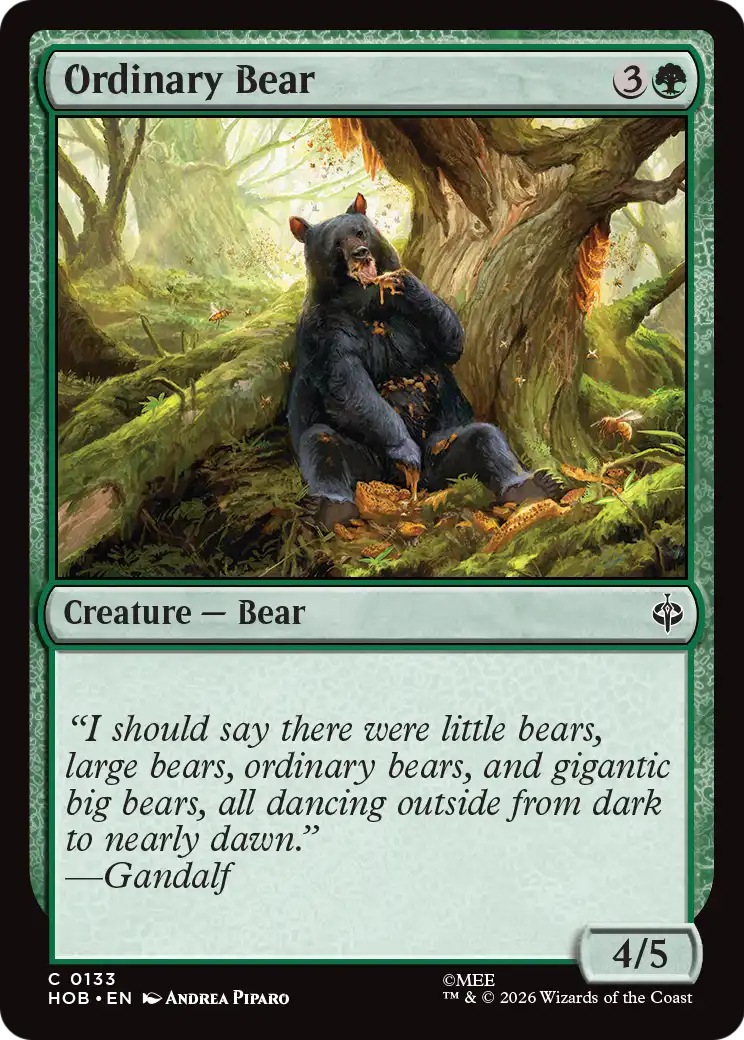 Ordinary Bear - The Hobbit 133 (0feb9817-56e1-465a-851c-b2fe202aa8ae)