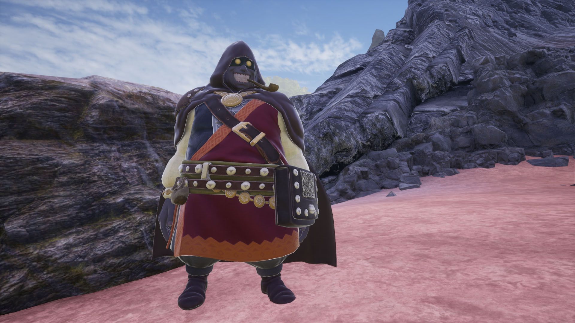 A Black Marketeer as seen in Palworld