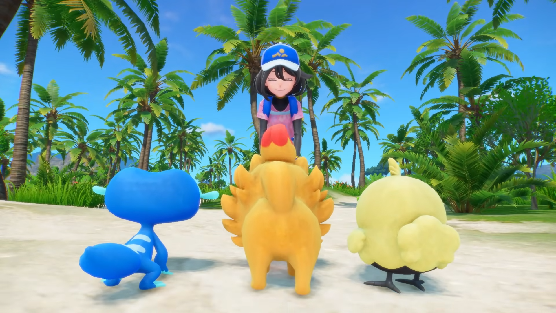 pokemon winds and waves starters from behind
