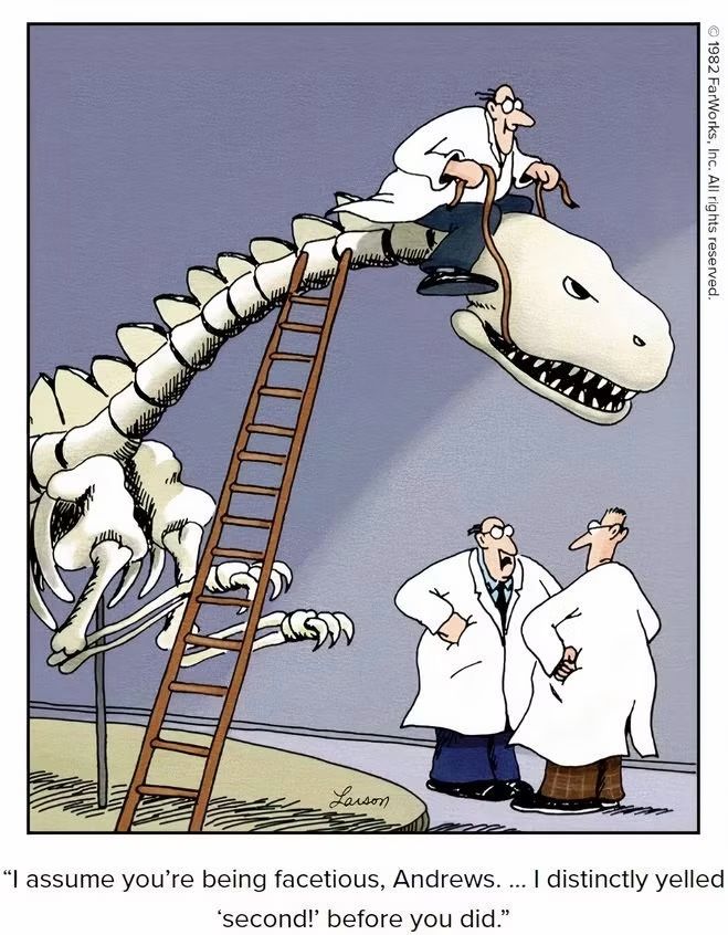 The Far Side Dinosaur
