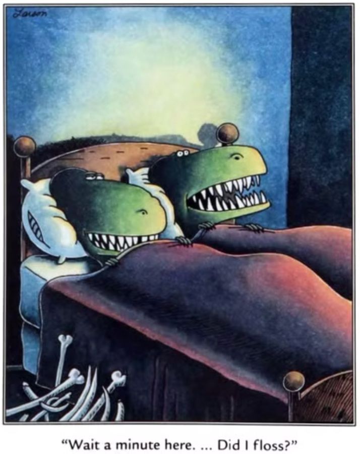 The Far Side Dinosaur