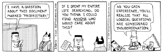 Dilbert insubordination