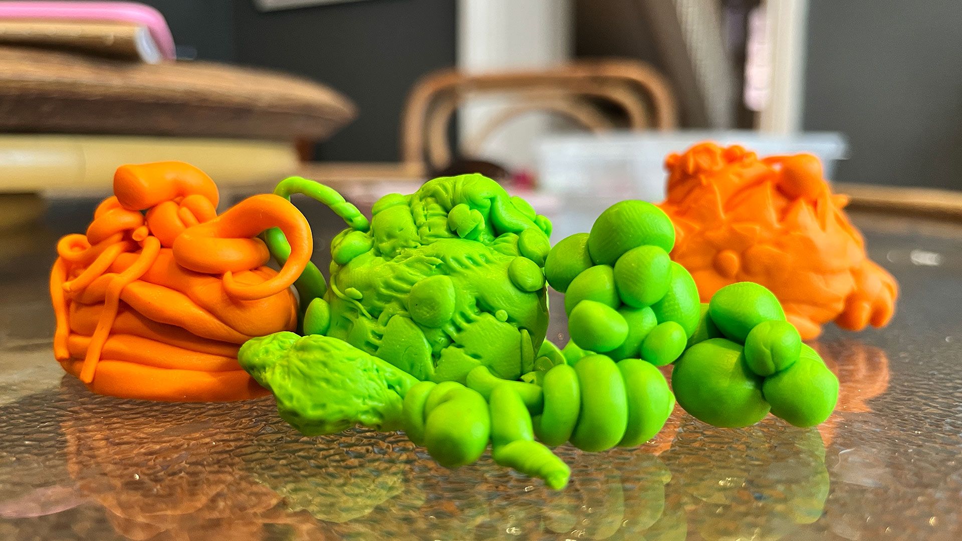 second batch of sculpts inspired by grown mushies
