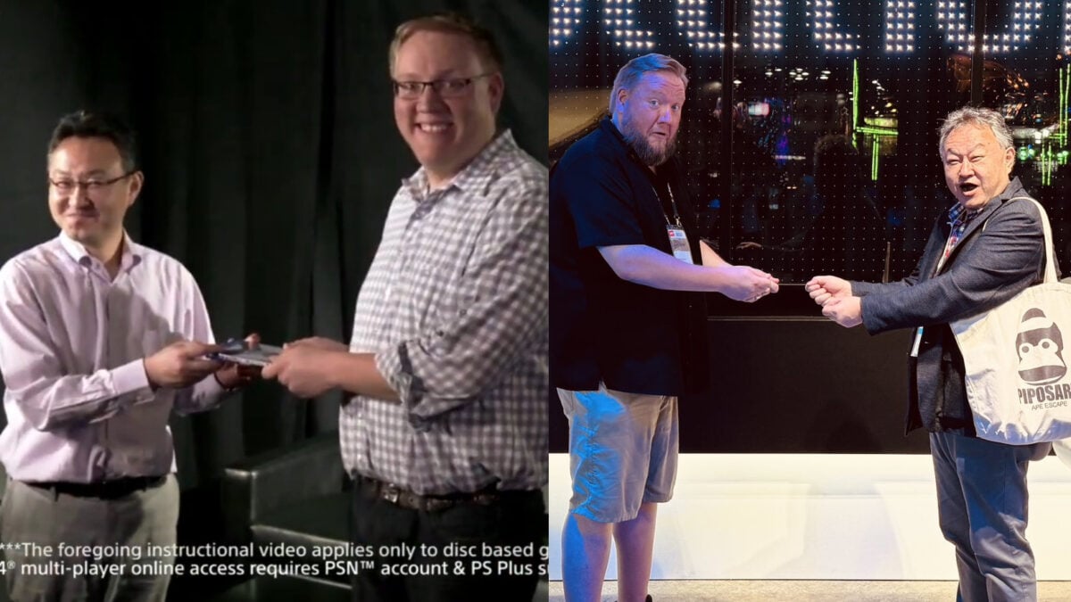 PlayStation veterans revisit the famous PS4 game-sharing meme