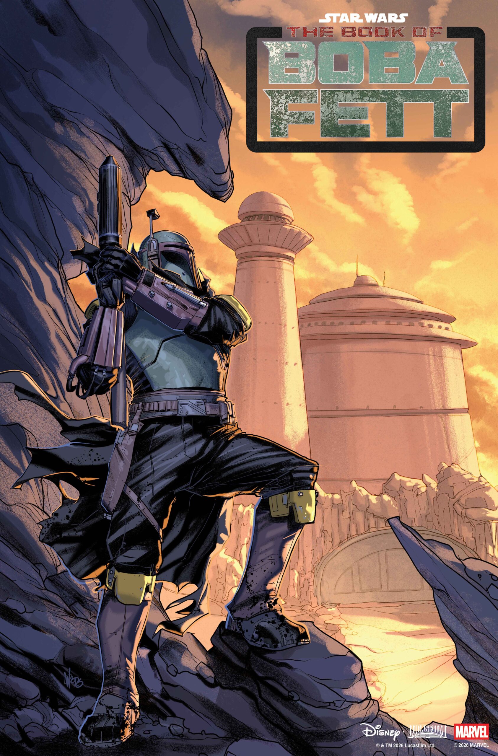 Star Wars Book of Boba Fett Issue 4 Pete Woods Variant Cover 
