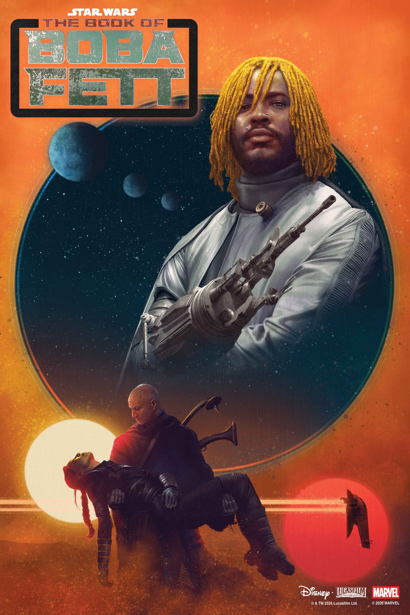Star Wars Book of Boba Fett Issue 4 Rahzzah Variant Cover 