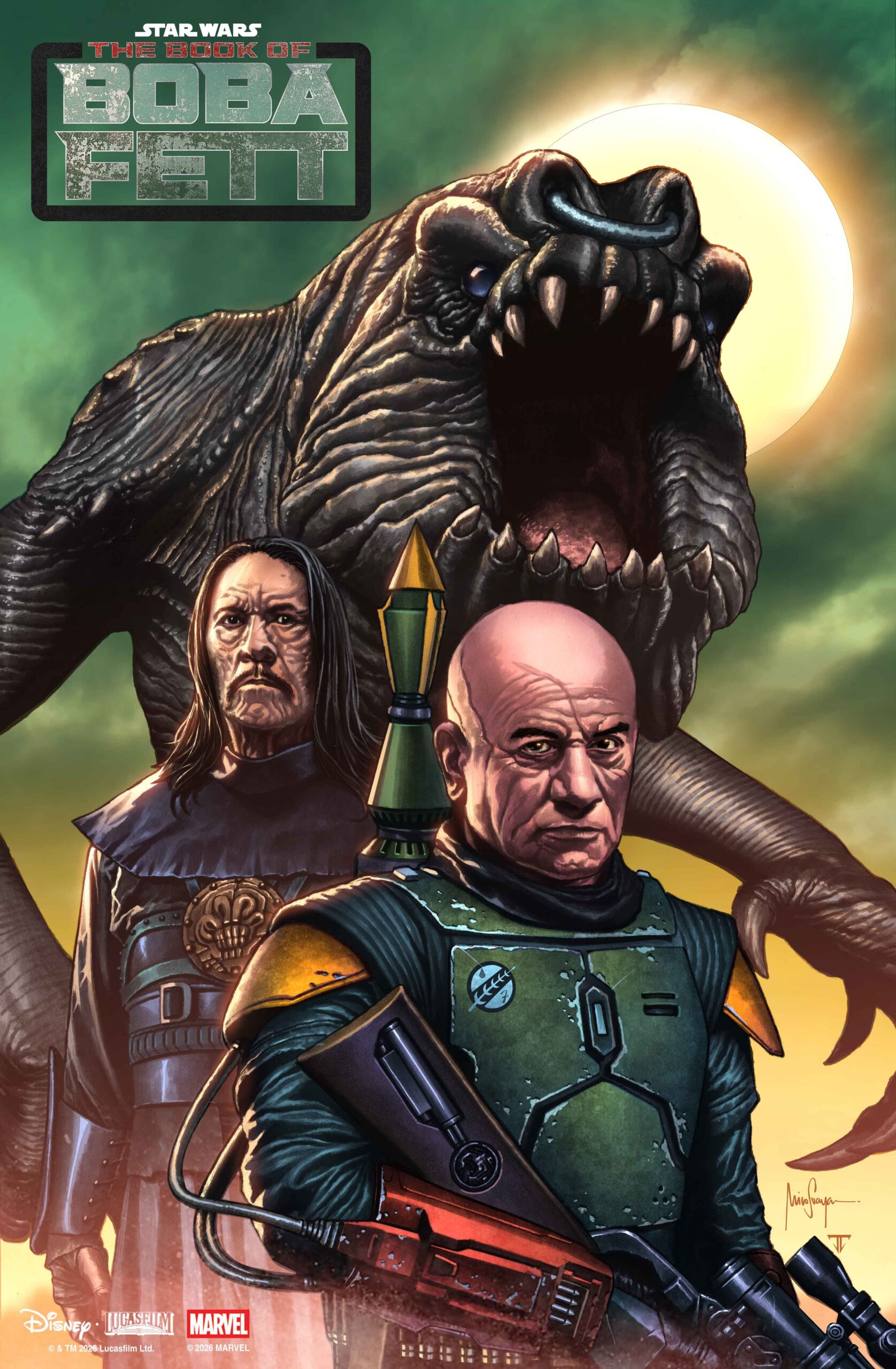Star Wars Book of Boba Fett Mico Suayan Variant Cover 